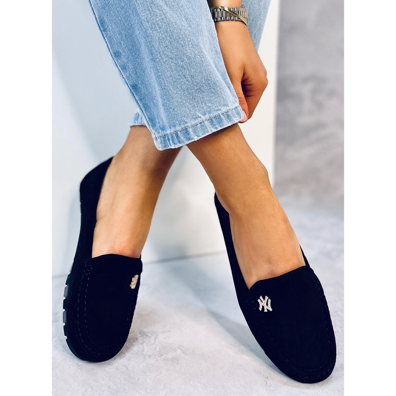 Mocassini Sekue Black da donna nero 1