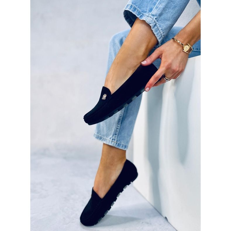 Mocassini Sekue Black da donna nero 2