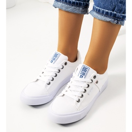 Sneakers in tessuto bianco Big Star AA274511 1