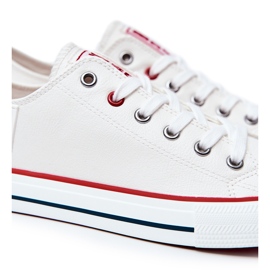 Sneakers da Uomo in Pelle Big Star JJ174069 Bianche bianco 1