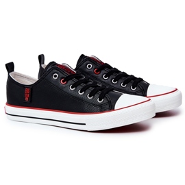 Sneakers da Uomo in Pelle Big Star JJ174068 Nero 1