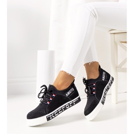 Sneakers da donna Burges nere nero 1