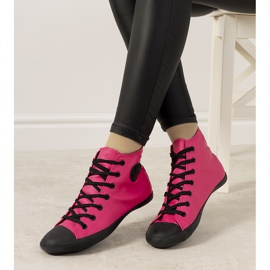 Sneaker Shape of You nero rosso rosa 1