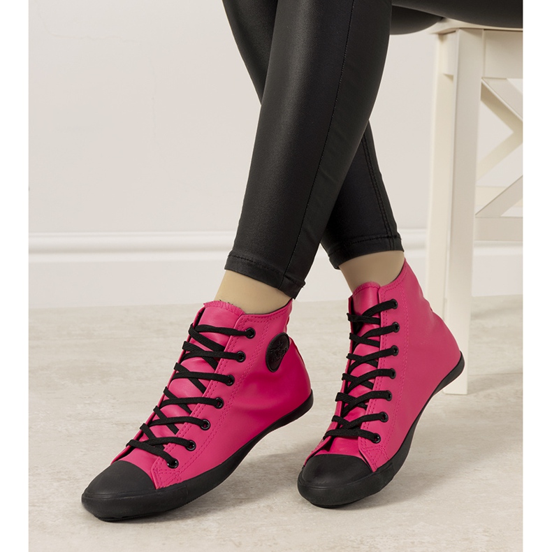 Sneaker Shape of You nero rosso rosa 1
