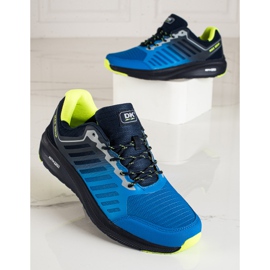 DK Scarpe sportive da uomo sulla piattaforma blu navy blu 1