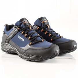 Scarpe da trekking da uomo DK nero blu navy 1