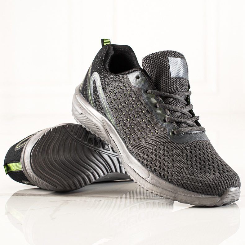 TRENDI Scarpe sportive da uomo grigio 2