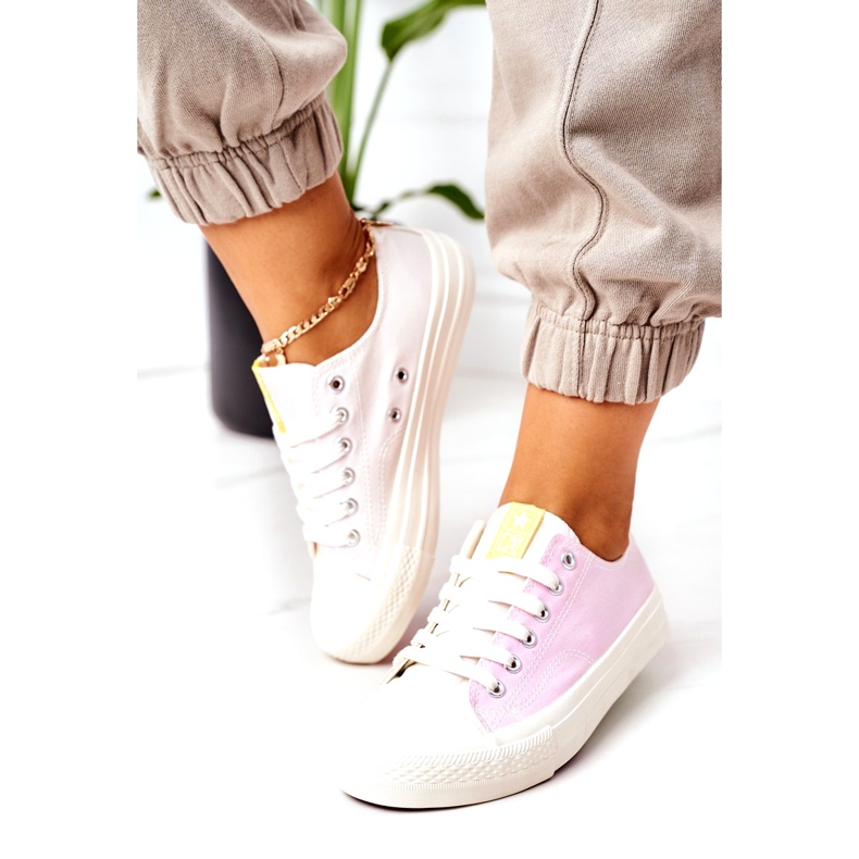 NEWS Sneakers classiche da donna Ecoma che cambiano colore bianca multicolore 1