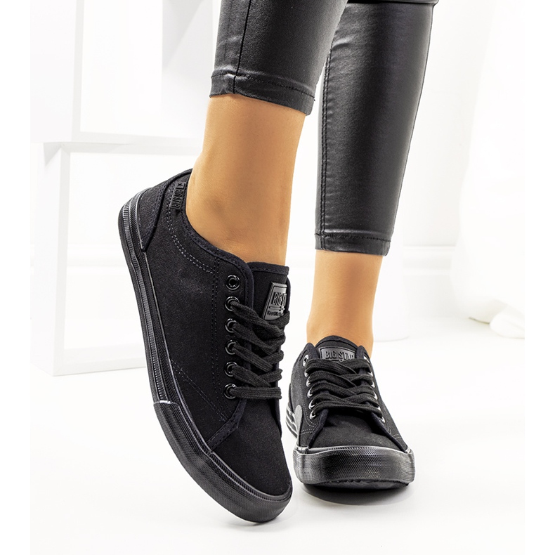 Sneakers da donna Big Star nere JJ274066 nero 2