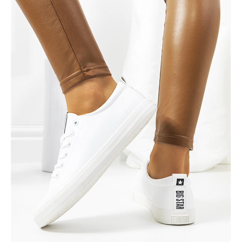 Sneakers bianche da donna Big Star JJ274311 bianca 2