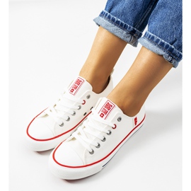 Sneakers bianche classiche Big Star JJ274123 bianco 1