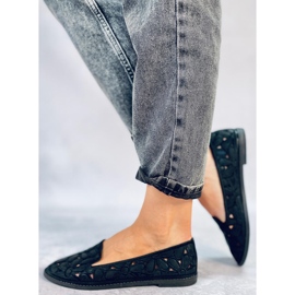 Ballerine traforate Ragna Black nero 2