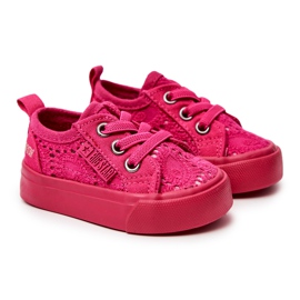 Sneakers traforate Big Star JJ374015 Rosa 2
