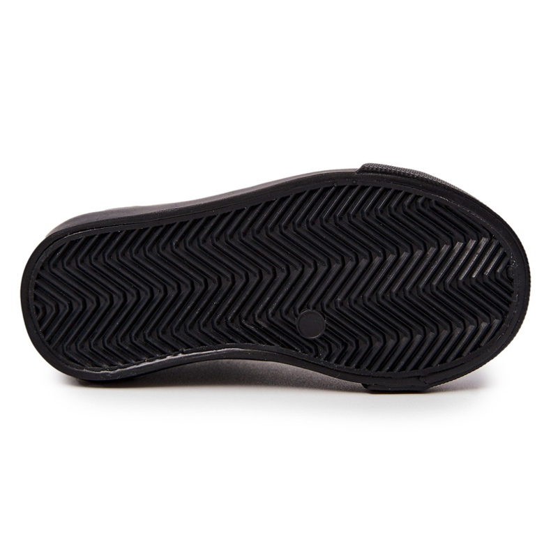 Sneakers nere traforate Big Star JJ374133 nero 2