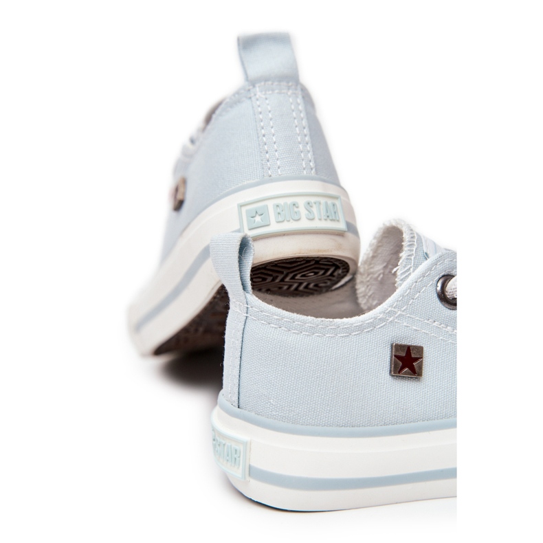 Sneakers basse classiche da bambino Big Star HH374094 Blu 2