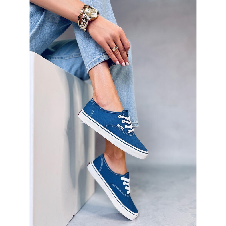 Sneakers Aura M.GREEN da donna blu 2