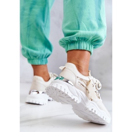 Sneakers Su Una Suola Massiccia Beige Il Tuo Stile 1