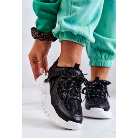 FB2 Sneakers nere Your Style su una suola massiccia nero 2