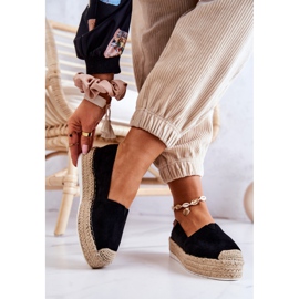 FB2 Espadrillas slip-on in pelle scamosciata Lesley nere nero 2