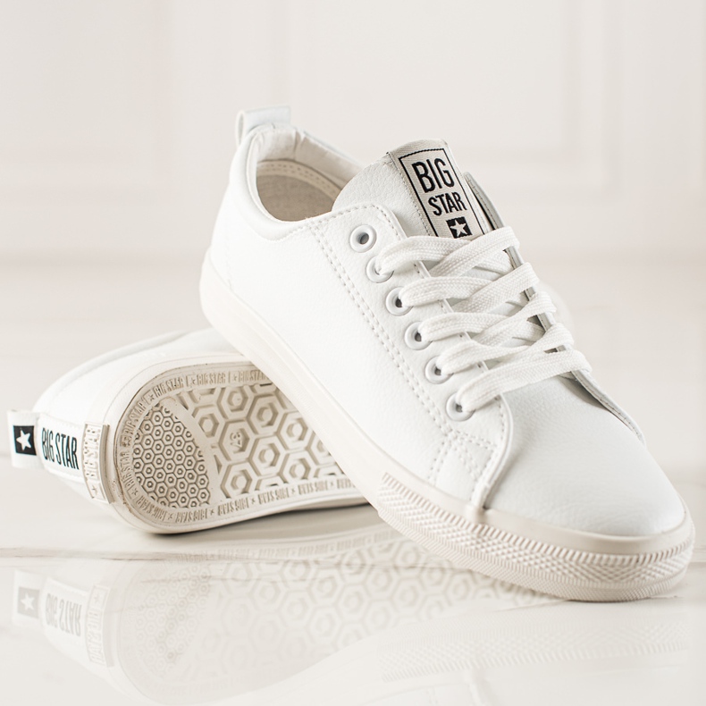 Sneakers Big Star da donna JJ274311 bianca 1