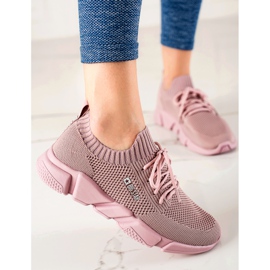 Sneakers da donna Big Star JJ274266 rosa 1