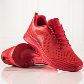 TRENDI Scarpe sportive leggere rosso 1