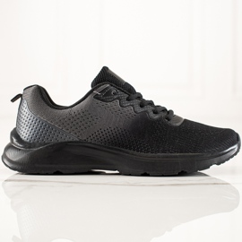 TRENDI Scarpe sportive da uomo nero 2