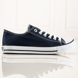 TRENDI Sneakers da uomo blu navy 2