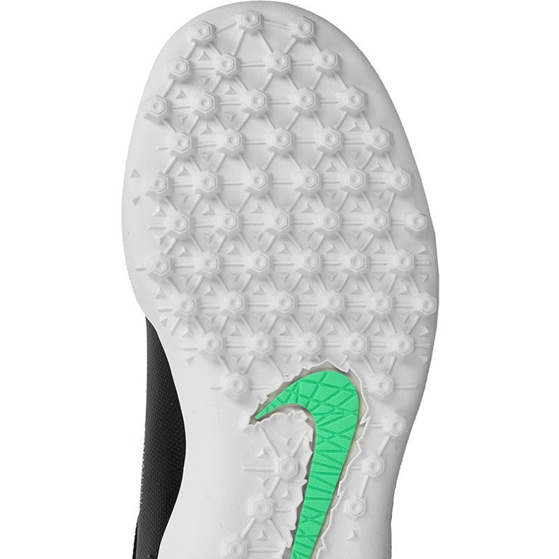 Nike HypervenomX Pro Tf Jr 749924-013 scarpe da calcio nero nero 1