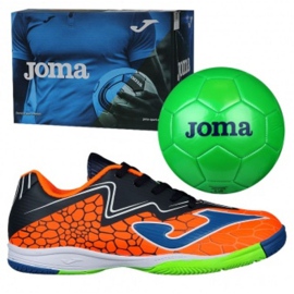 Scarpe da interno Joma Super Copa In Jr SCJS.808.IN nero blu arancia verde arancia 1