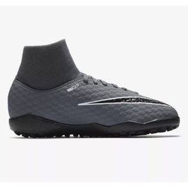 Nike Hypervenom PhantomX 3 Academy Df Tf Jr AH7293-081 scarpa da calcio multicolore grigio 1