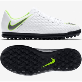 Nike Hypervenom Phantomx 3 Club Tf Jr AJ3790-107 scarpe da calcio multicolore bianca 1