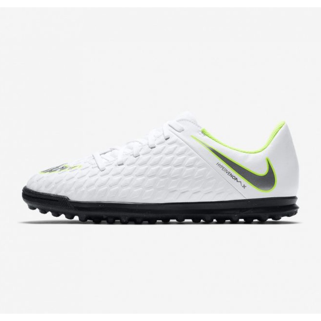 Nike Hypervenom Phantomx 3 Club Tf Jr AJ3790-107 scarpe da calcio multicolore bianco 2