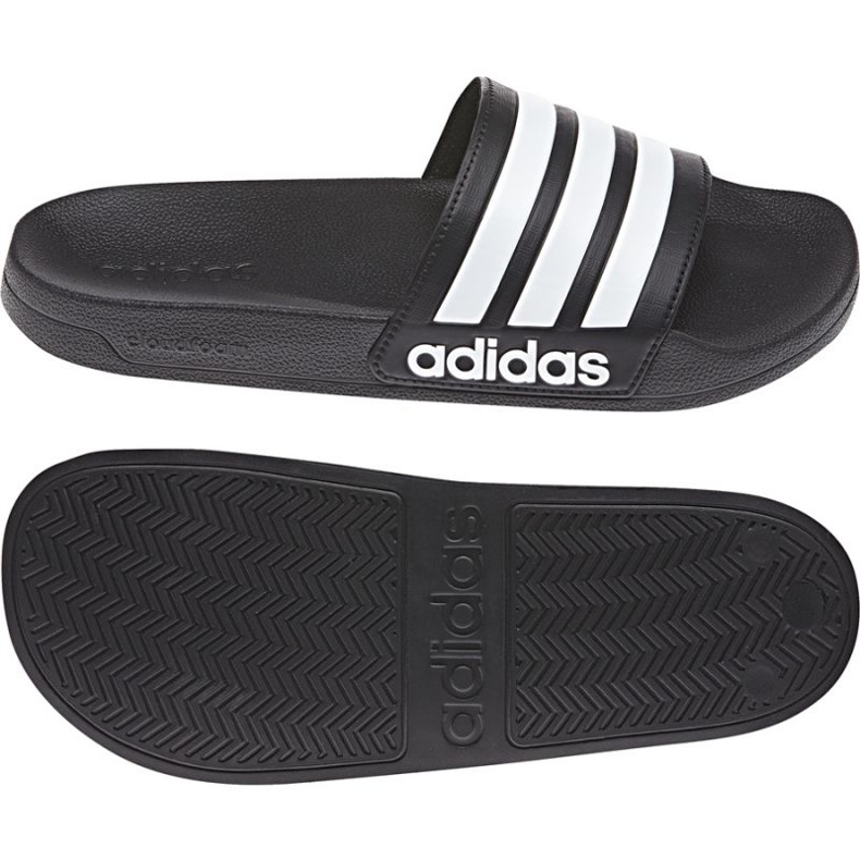 Ciabatte Adidas Adilette Shower AQ1701 bianco nero 1