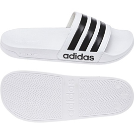 Ciabatte Adidas Adilette Shower AQ1702 bianca nero 1
