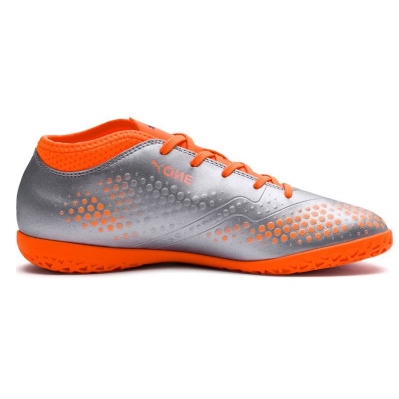 Scarpe indoor Puma One 4 Syn It Jr 104783 01 multicolore argento 1
