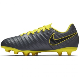 Nike Tiempo Legend 7 Club Mg Jr AO2300-070 scarpe da calcio nero grigio 1