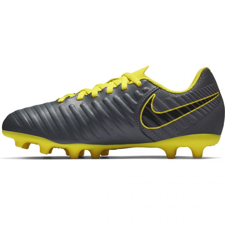 Nike Tiempo Legend 7 Club Mg Jr AO2300-070 scarpe da calcio nero grigio 1