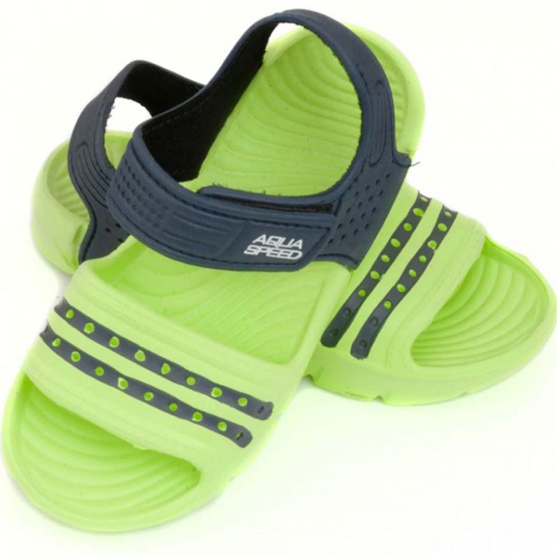 Sandali Noli Aqua-speed, verde e blu navy, col.84 1