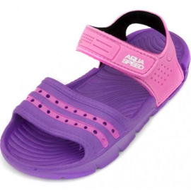 Aqua-speed Noli viola rosa Sandali da bambino col.93 2