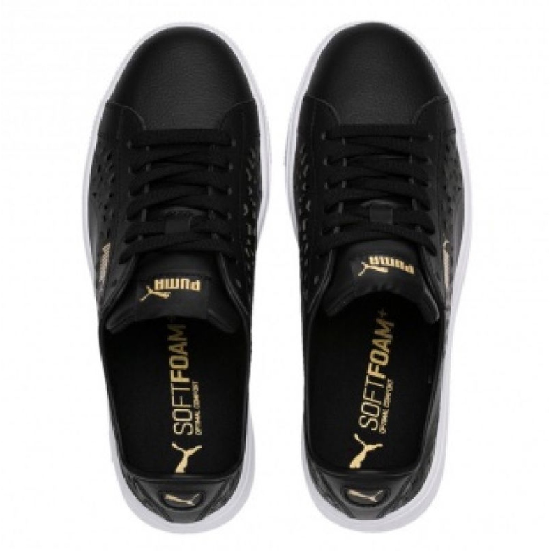Puma Vikky Stacked Laser Cut 369378 01 nero 1