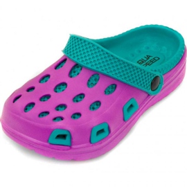 Pantofole Aqua-speed Silvi Jr col 09 viola blu 2