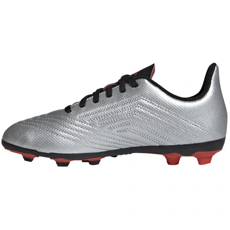 Scarpe da calcio Adidas Predator 19.4 FxG Jr G25822 multicolore argento 1