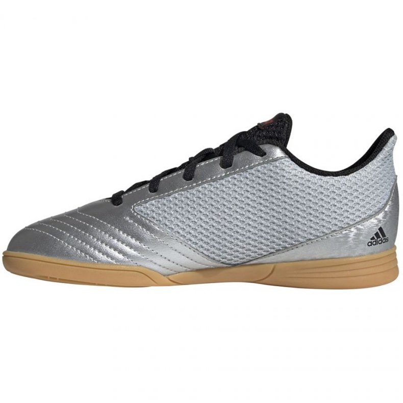 Scarpe indoor adidas Predator 19.1 In Sala Jr G25829 multicolore d'argento 1