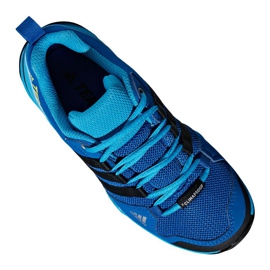 Scarpe adidas Terrex AX2R Mid Cp Jr BC0673 blu multicolore 1