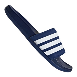Ciabatte Adidas Adilette Comfort M B42114 bianco blu navy 2