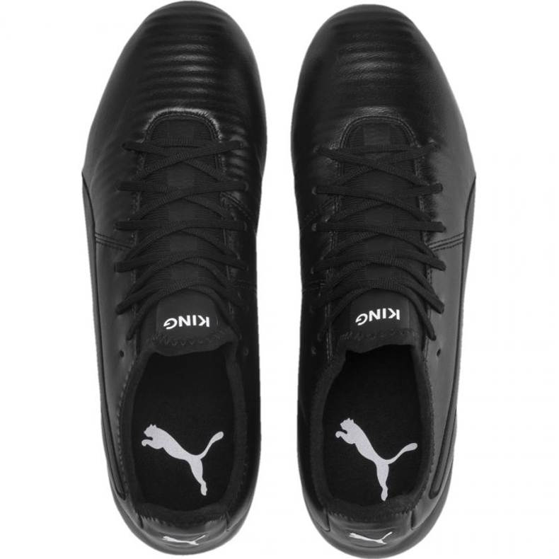 Scarpe da calcio Puma King Pro Fg M 105608 01 nero nero 1