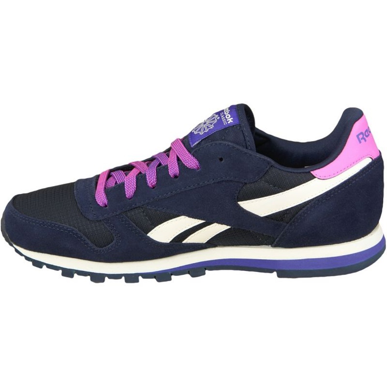 Reebok Classic Leather Jr AR2041 blu navy 1