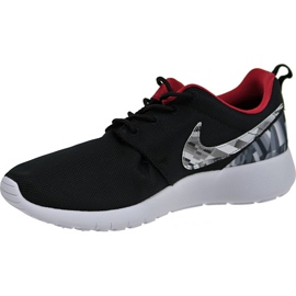 Nike Roshe One Print Gs W 677782-012 scarpe nero 1