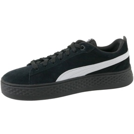 Puma Smash Platform Suede M 366488 02 nero 1
